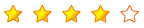 星4つ